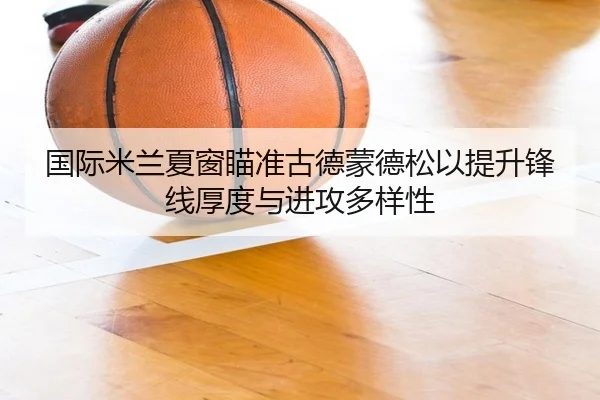 国际米兰夏窗瞄准古德蒙德松以提升锋线厚度与进攻多样性
